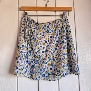 Vintage Trilogy Wrap Around Mini Skirt